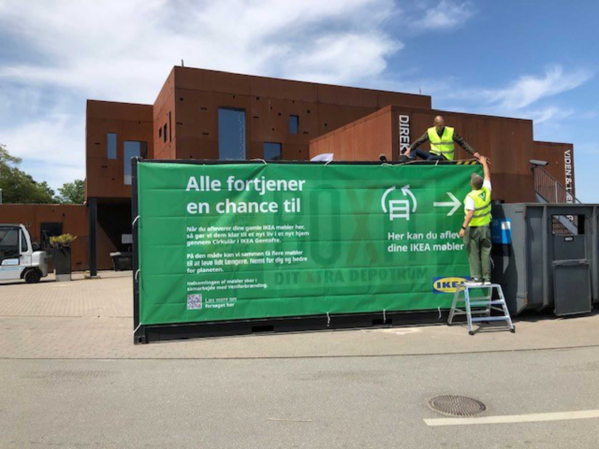 Genbrugsstationen er med i forsøg om genbrug af IKEA-møbler - Gentofte ...