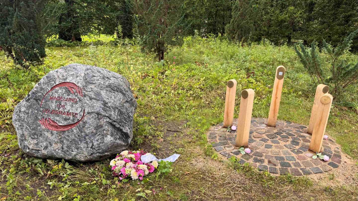 Mindelunden for voldsramte på Mariebjerg Kirkegård