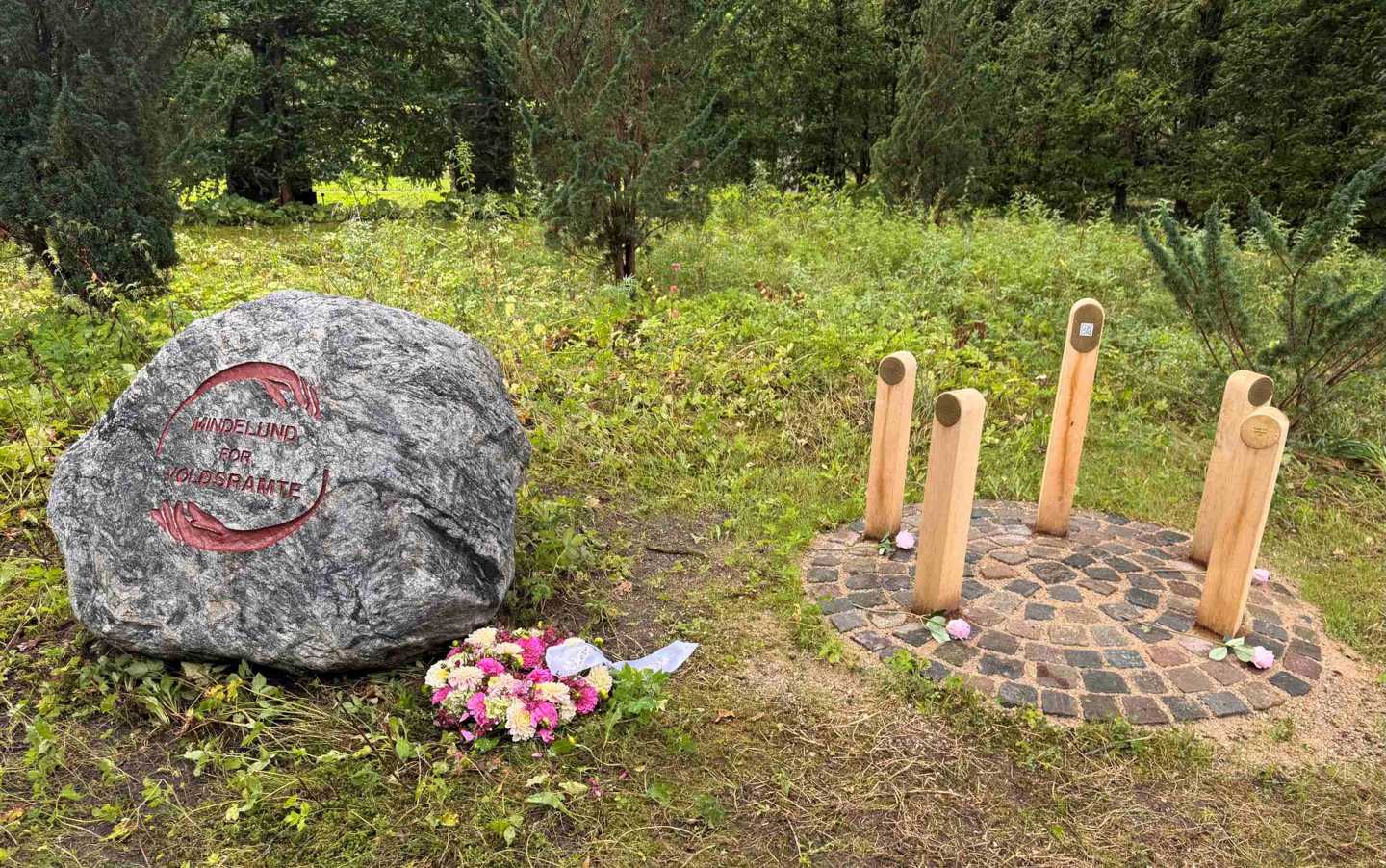 Mindelunden for voldsramte på Mariebjerg Kirkegård