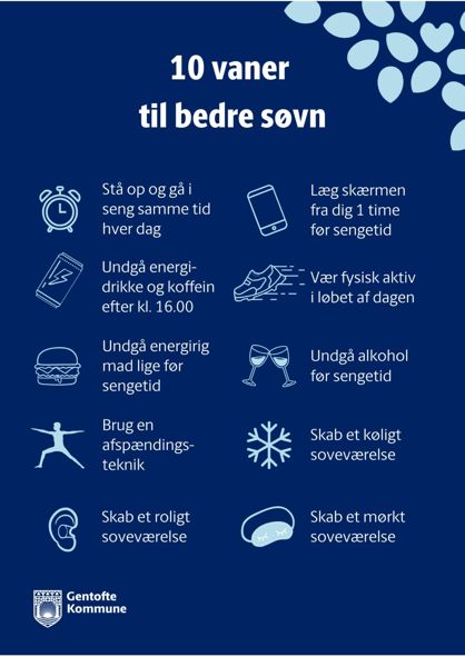10 søvnvaner til bedre søvn