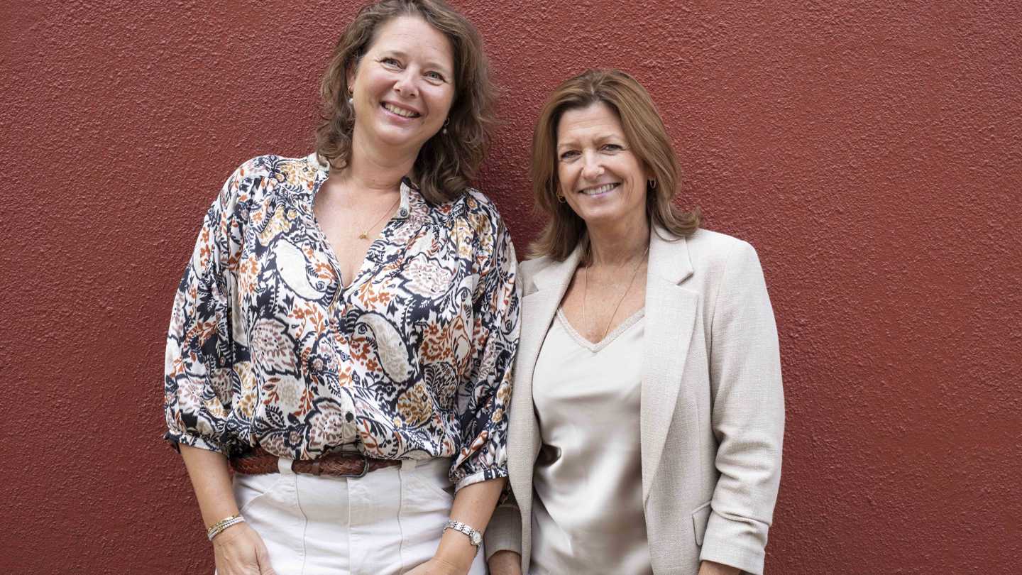 Jeanette Boisen og Kathrine Zaballos. Foto: Peter Sørensen 